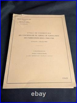 Lot d'archives techniques militaires DEFA armement formation 1940-1970