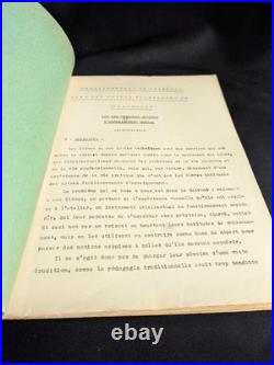 Lot d'archives techniques militaires DEFA armement formation 1940-1970