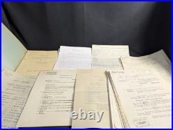 Lot d'archives techniques militaires DEFA armement formation 1940-1970
