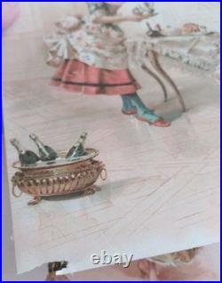 Lot de 11 grands chromos/images début 1900 Idéales pour être encadrées