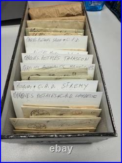 Lot de 190 Marques Postales des Bouches du Rhone / Lettres 18 et 19 e siecle