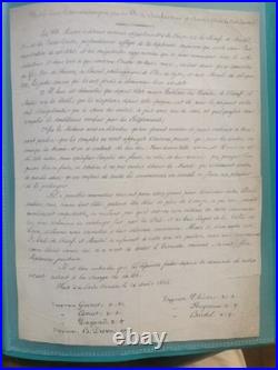 Lot de 27 lettres et documents maçonniques du XIXe siècle