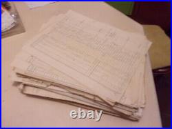Lot de 2.7kg de vieux papiers PORT DE CHARENTE (16) fin 19e à début 20e