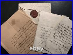 Lot de 3 L. A. S. De Louis-Clair de Saint-Aulaire, chambellan, ambassadeur