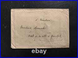 Lot de 3 L. A. S. De Louis-Clair de Saint-Aulaire, chambellan, ambassadeur