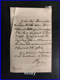Lot de 3 L. A. S. De Louis-Clair de Saint-Aulaire, chambellan, ambassadeur