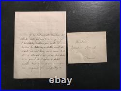 Lot de 3 L. A. S. De Louis-Clair de Saint-Aulaire, chambellan, ambassadeur