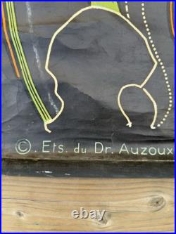 Lot de 8 affiches scolaires anciennes auzoux p. Sougy 1947-1957 anatomie biolo