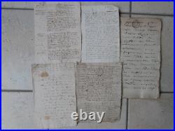 Lot docs seigneurs de Beaumont-sur-Dême (Sarthe, Indre-et-Loire), la Clarté-Dieu