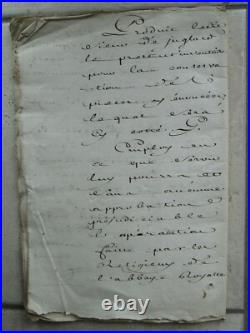 Lot docs seigneurs de Beaumont-sur-Dême (Sarthe, Indre-et-Loire), la Clarté-Dieu