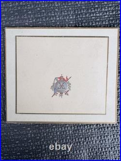 Lot exceptionnel de menus et cartons de table de la Présidence de la République