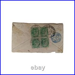 Lot histoire postale France, Inde et Madagascar cachets de cire, Victoria