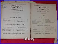 Lot livrets d'information 1942/WW2/service d'informations de la France Libre/8 n