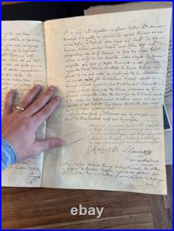 Lot manuscrits anciens Carondelet Noyelles sceaux & lettres patentes XVIe-XVII