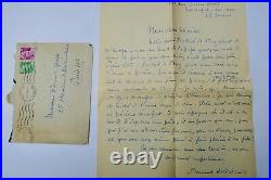 Loti-Viaud Mme belle lettre autographe manuscrite
