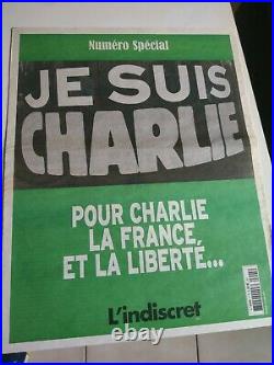 Lots De 7 Charlie Hebdo Super Sare! Voir Description