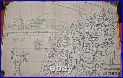 Lots affiches scolaires Oberthur
