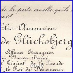 Louis Charles Decazes et De Glucksbjerg La Grave Gironde