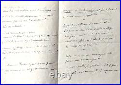 Louis Franchet d'Espérey (1856-1942), Maréchal de France. 2 lettres autographes