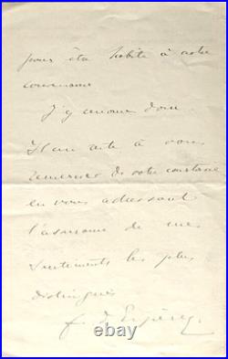 Louis Franchet d'Espérey (1856-1942), Maréchal de France. 2 lettres autographes