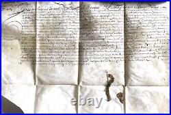 Louis XIV Régence Lettre patente de naturalité 1655