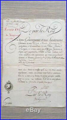 Louis XVI Passeport 1777