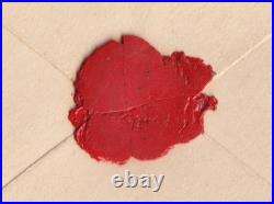 Louise MICHEL Charmante enveloppe autographe orpheline 1902 Anarchisme