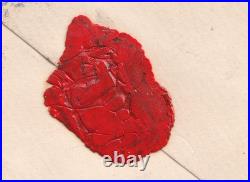 Louise MICHEL Enveloppe autographe avec cadre Exil Londres Anarchisme