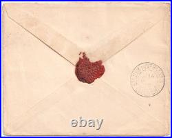 Louise MICHEL Enveloppe autographe envoyée depuis Londres 1900