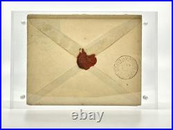 Louise MICHEL Enveloppe autographe envoyée depuis Londres 1900