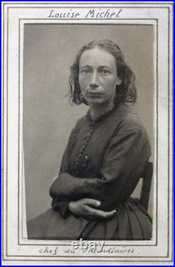 Louise MICHEL Enveloppe autographe envoyée depuis Londres 1900