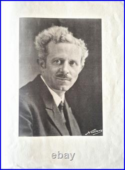 Lucien JONAS Manifestation de sympathie 1930 8 pages imprimées