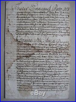 MALTE / MALTA lettre du 24 août 1760 concernant J. H. De la LAURENCIE