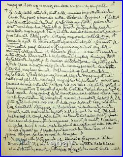 MANUSCRIT A. S. Henri de REGNIER Gérard d'Houville Kouprine Persky 1925