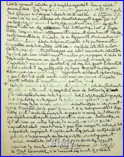 MANUSCRIT A. S. Henri de REGNIER Gérard d'Houville Kouprine Persky 1925