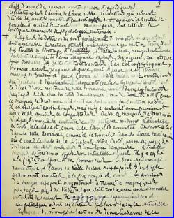 MANUSCRIT A. S. Henri de REGNIER Gérard d'Houville Kouprine Persky 1925 MANUSCRIT A. S. Henri de REGNIER Gérard d'Houville Kouprine Persky 1925
