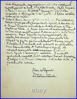 MANUSCRIT A. S. Henri de REGNIER Gérard d'Houville Kouprine Persky 1925