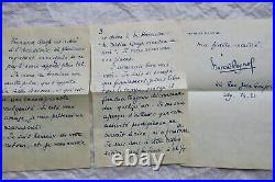 MARCEL PAGNOL belle lettre autographe manuscrite & signée