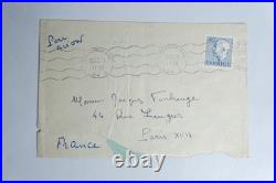 MAURIAC François, Lettre Autographe signée, 12 décembre 1952, Stockholm