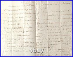 MICHELET (Jules) 1798-1874, écrivain et historien, lettres autographes signées MICHELET (Jules) 1798-1874, écrivain et historien, lettres autographes signées