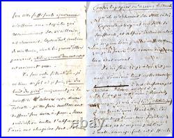MICHELET (Jules) 1798-1874, écrivain et historien, lettres autographes signées