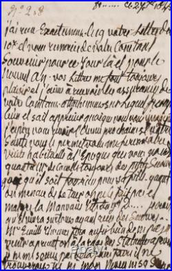 Madame Royale Fille de Louis XVI Lettre autographe Révolution Manuscrit