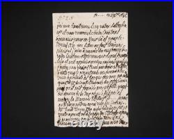 Madame Royale Fille de Louis XVI Lettre autographe Révolution Manuscrit