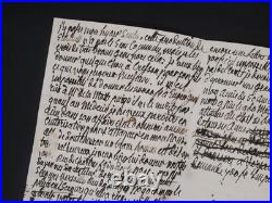 Madame Royale Fille de Louis XVI Lettre autographe Révolution Manuscrit
