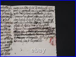 Madame Royale Fille de Louis XVI Lettre autographe Révolution Manuscrit