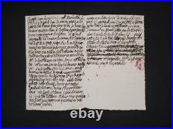 Madame Royale Fille de Louis XVI Lettre autographe Révolution Manuscrit