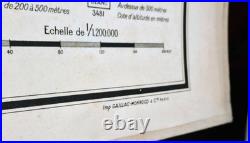 Magnifique Carte Scolaire Ancienne Vidal-Lablache N°31 Espagne Portugal