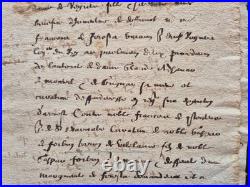 Manuscrit 1633 Provence Procès Noblesse FORBIN / VOGÜÉ / LA BARBEN