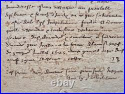 Manuscrit 1633 Provence Procès Noblesse FORBIN / VOGÜÉ / LA BARBEN