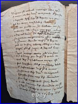 Manuscrit 1633 Provence Procès Noblesse FORBIN / VOGÜÉ / LA BARBEN